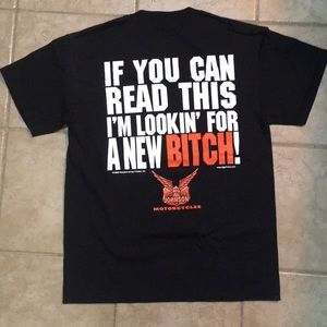 Big Johnson Bitch Fell Off Biker T-Shirt